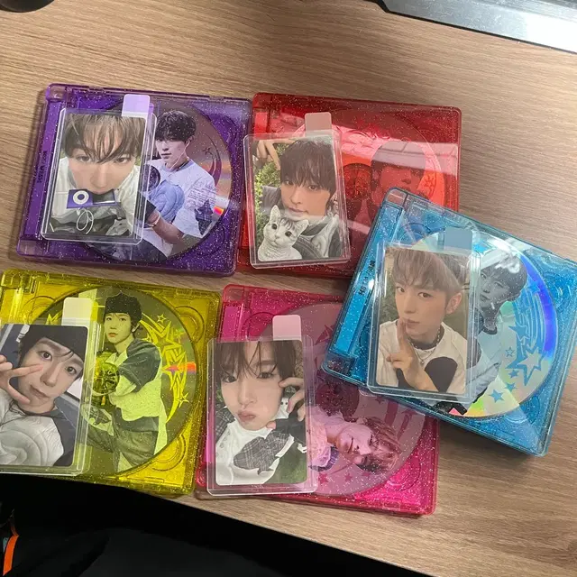 엔시티 위시 컬러 쥬얼 개봉 앨범 풀셋 일괄 양도