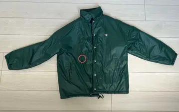 Champion 챔피온 다크 그린 나일론 자켓 L 그린 x 보라색