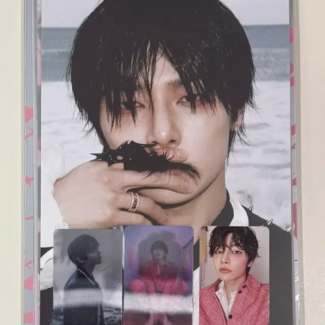 (아이엔 풀셋 분철) 스키즈 두잇 앨범 잇 버전 + 프리리스닝 포카