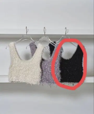 todayful 프린지 뷔스티에 블랙