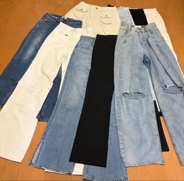 9점 데님 묶음 판매