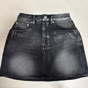 EVRIS 블랙 미니 스커트