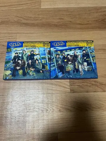 SixTONES GOLD 초회반 A B 2종 세트