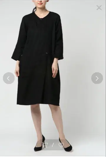 새상품급 zucca 원피스 겉옷 블랙