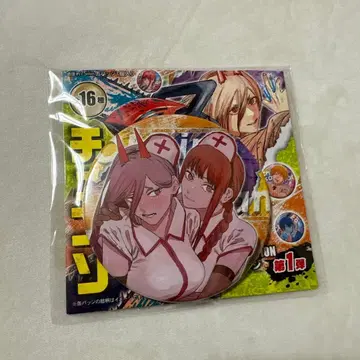 체인소 맨 점프샵 컬렉션 캔뱃지 마키마 파워