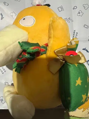 포켓몬 센터 오리지널 코닥 봉제 인형 크리스마스