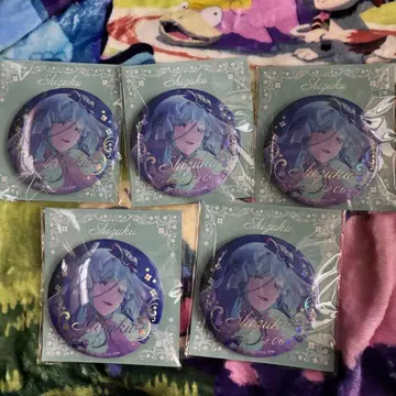 프로세카 해피 콜렉션 복권 히노모리 시즈쿠 금박 캔뱃지