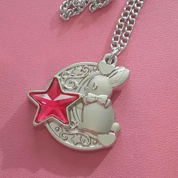 과거 세본스타 토끼와 달 실버 도금