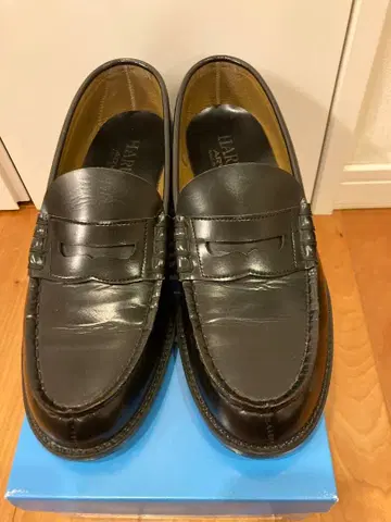 HARUTA 하루타 로퍼 블랙 27cm 3E 6550