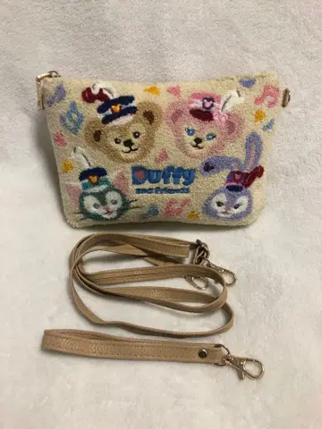 미사용품 Disney Duffy 베어 더피 숄더백 파우치