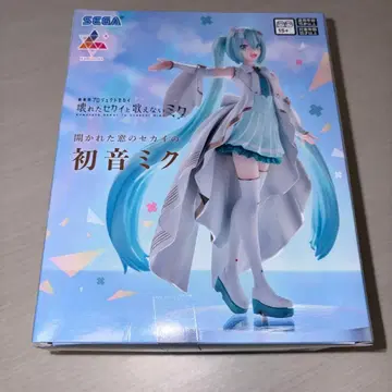 극장판 프로젝트 세계 부서진 세계와 노래할 수 없는 미쿠 피규어