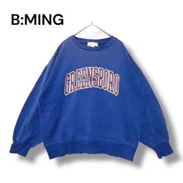 비밍 빔즈 트레이닝복 속기모 캐주얼 F 오버사이즈 파랑