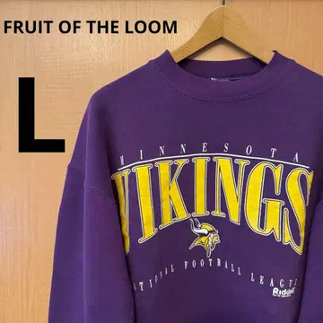 FRUIT OF THE LOOM 프룻 오브 더 룸 맨투맨 퍼플