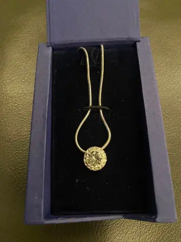 스와로브스키 1알 목걸이