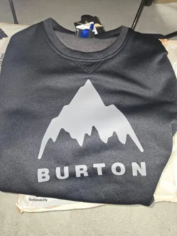 Burton 블랙 트레이닝복 M
