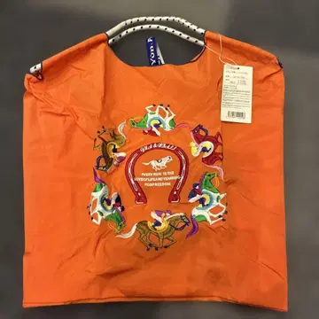 말 자수 토트백 에코백 M