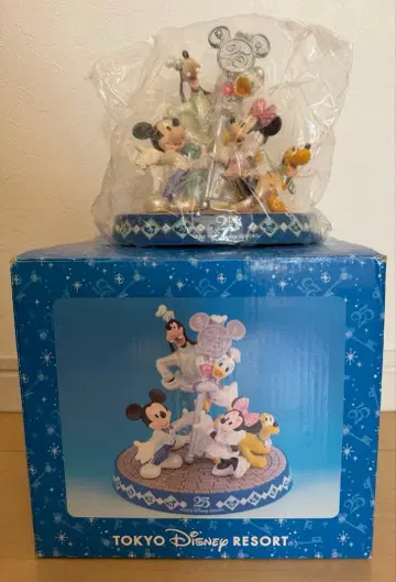 레어 디즈니 리조트 25주년 피규어