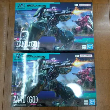 HG 1/144 자쿠 GQ 2개 세트