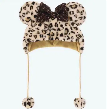 디즈니 레오파드 무늬 팬캡