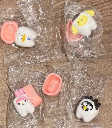 산리오 캐릭터즈 모두 함께 되자! 치아 가챠가챠 캡슐 토이