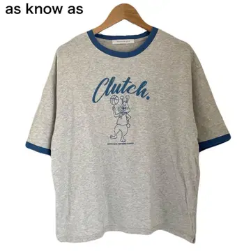 아즈노우아즈 링거 T셔츠 캐릭터 토끼 애니멀 반팔 여성용