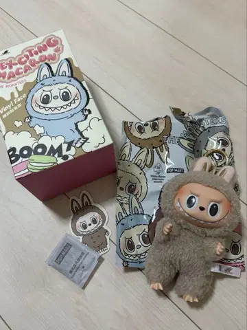 라부부 마카롱 labubu excitingmacaron toffee