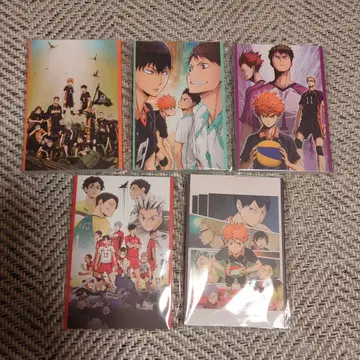 하이큐 해피 복권 엽서북 컴플리트