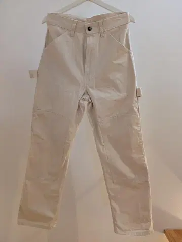 트레이즈맨 usa 내추럴 더블니 페인터 팬츠 생지 w31