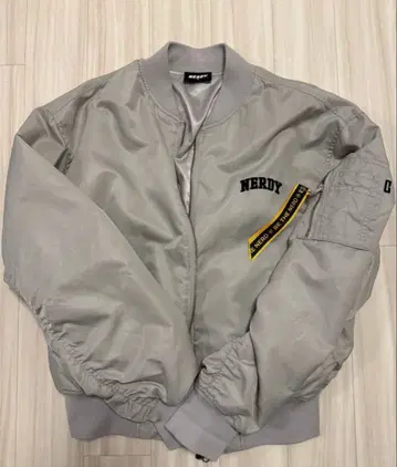 NERDY 그레이 나일론 자켓 M