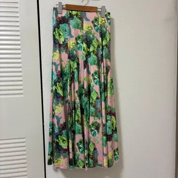 사교댄스 꽃무늬 스커트