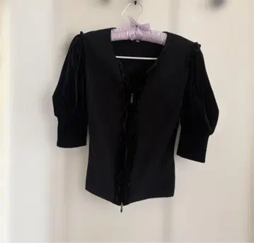 폭시 더블 지퍼 가디건