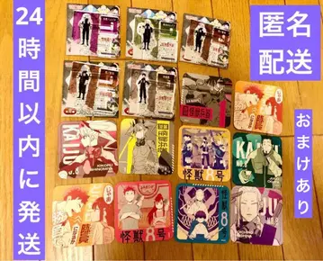 덤 포함 괴수 8호전 아크릴 피규어 컬렉션 X 아트 코스터 호시나