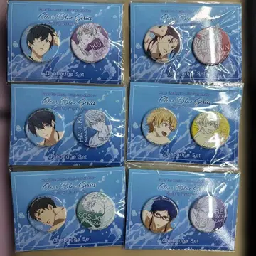 [ 미개봉 ] Free!TM Splash 캔뱃지 세트 교토 애니메이션 샵