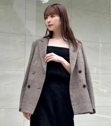 FRAY.I.D 더블 버튼 울 자켓