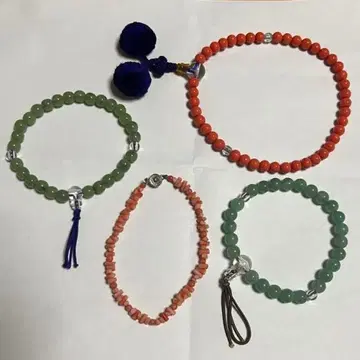 비즈 팔찌 세트