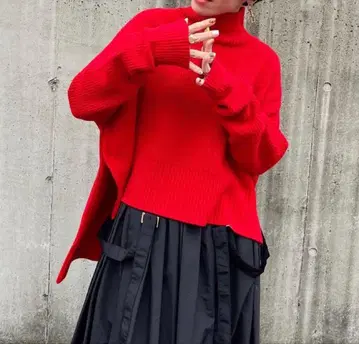 가격 인하 터틀넥 니트 스웨터