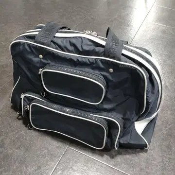 [ 새상품급 코시노 히로코 ] 메쉬 백 블랙 & 실버 미니 보스턴 핸들