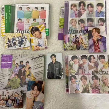 timelesz Steal The Show / 레시피 3형태&FC 한정판