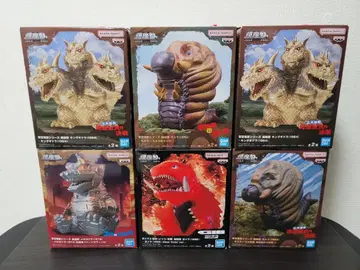 도호 괴수 시리즈 진좌수 피규어 6개 세트