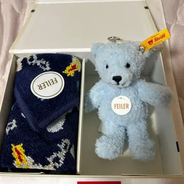 Steiff x Feiler 손수건 세트 새상품 페이러 슈타이프