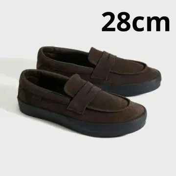 새상품 VANS 스케이트 로퍼 스웨이드 28cm