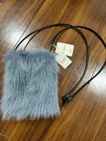 BEAMS HEART 그레이 숄더백 프리