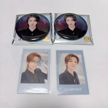 SEVENTEEN 세부치 인스턴트 사진 캔뱃지 세트 디에잇