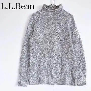 엘엘빈 하이넥 니트 (S) 스웨터 스웨터 면 100% 혼방사