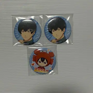 망각 배터리 로프트 LOFT 겨울의 먹거리 캔뱃지 세트 청봉