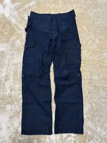 유나이티드 애로우즈 카고 팬츠 네이비 팬츠 남성용 L