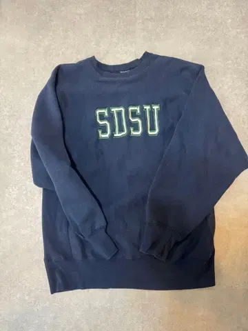 Champion SDSU Reverse Weave 트레이닝복 L 네이비