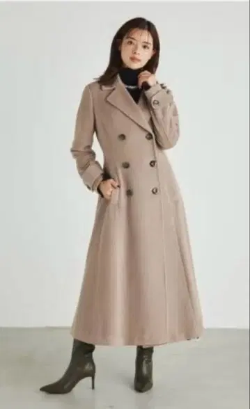 rienda #22 신데렐라 라인 코트