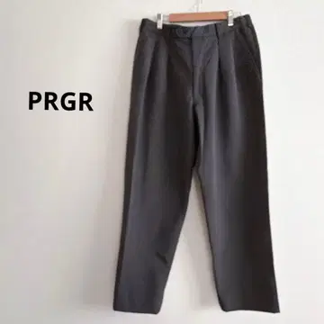 PRGR 프로기아 골프웨어 팬츠 안감 있음 골프 85cm 다크 그레이