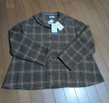 tsukuru & Lin 체크 무늬 긴팔 셔츠